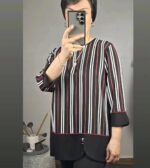 تونیک قواره دار ابریشم
