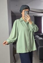 شومیز ساتن جولیا