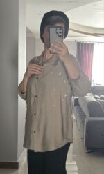 تونیک مانتویی نگین کوب