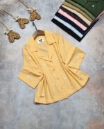 شومیز کتان قلب